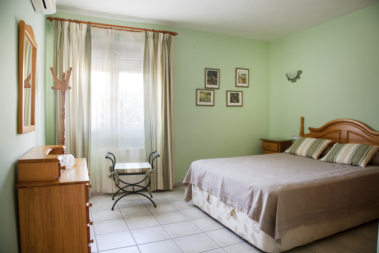 Dormitorio verde – Casa Teresa Jordá